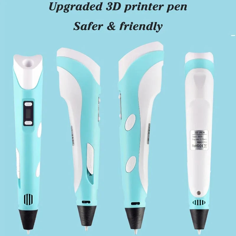 3D Pen - 3D Drawing & Printing Pen with LCD Screen