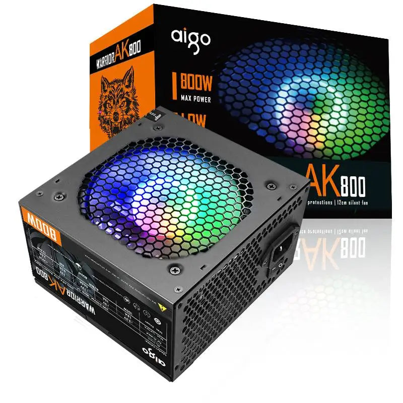 Aigo AK RGB PSU – 500W to 1000W ATX Gaming Power Supply