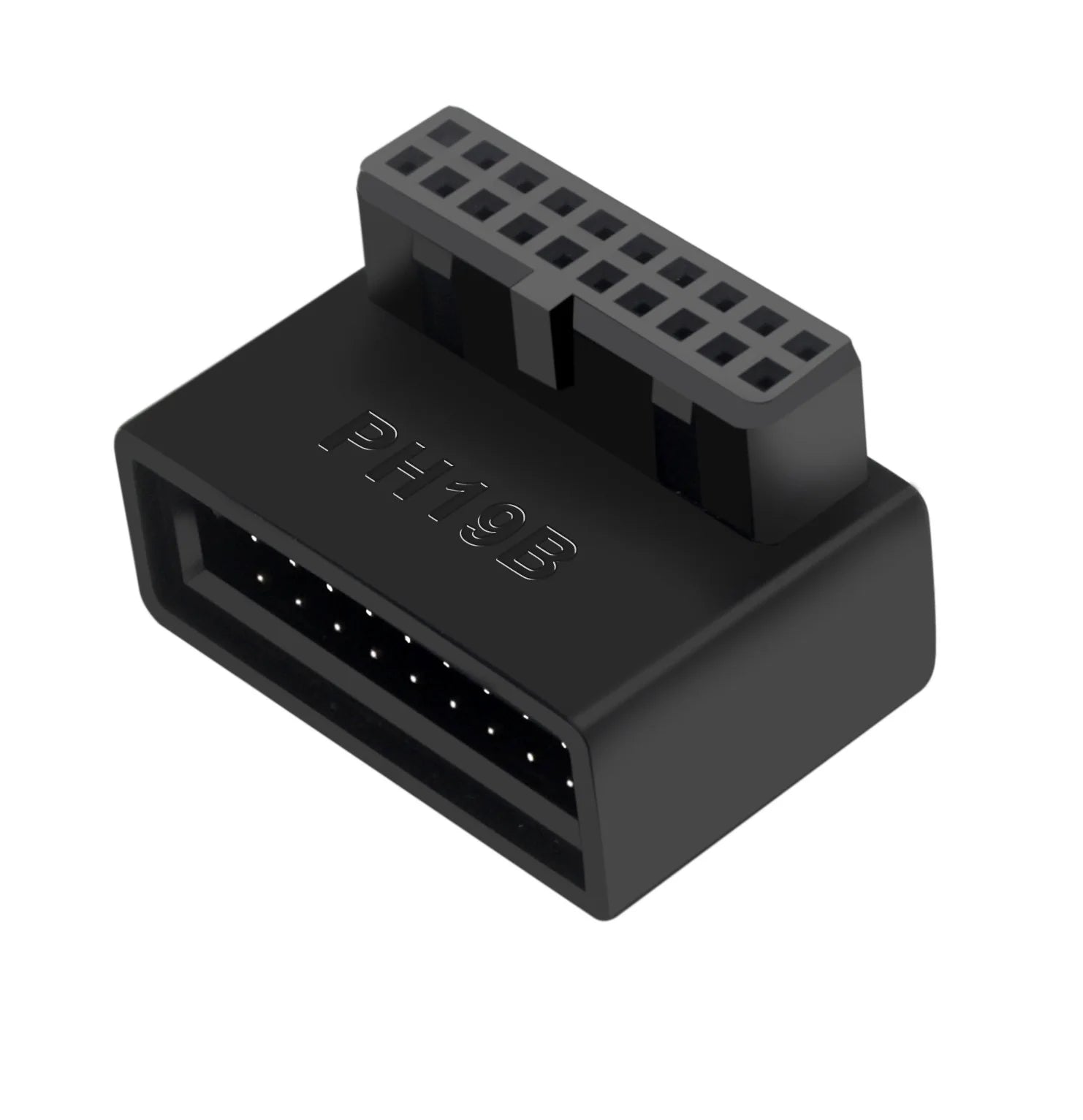 USB 3.0 19/20-Pin 90° Motherboard Header Adapter Connector
