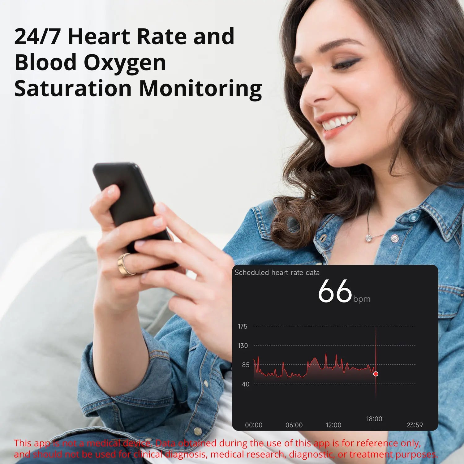COLMI R02 Smart Ring 2024 – Health Monitor with Charging Case
