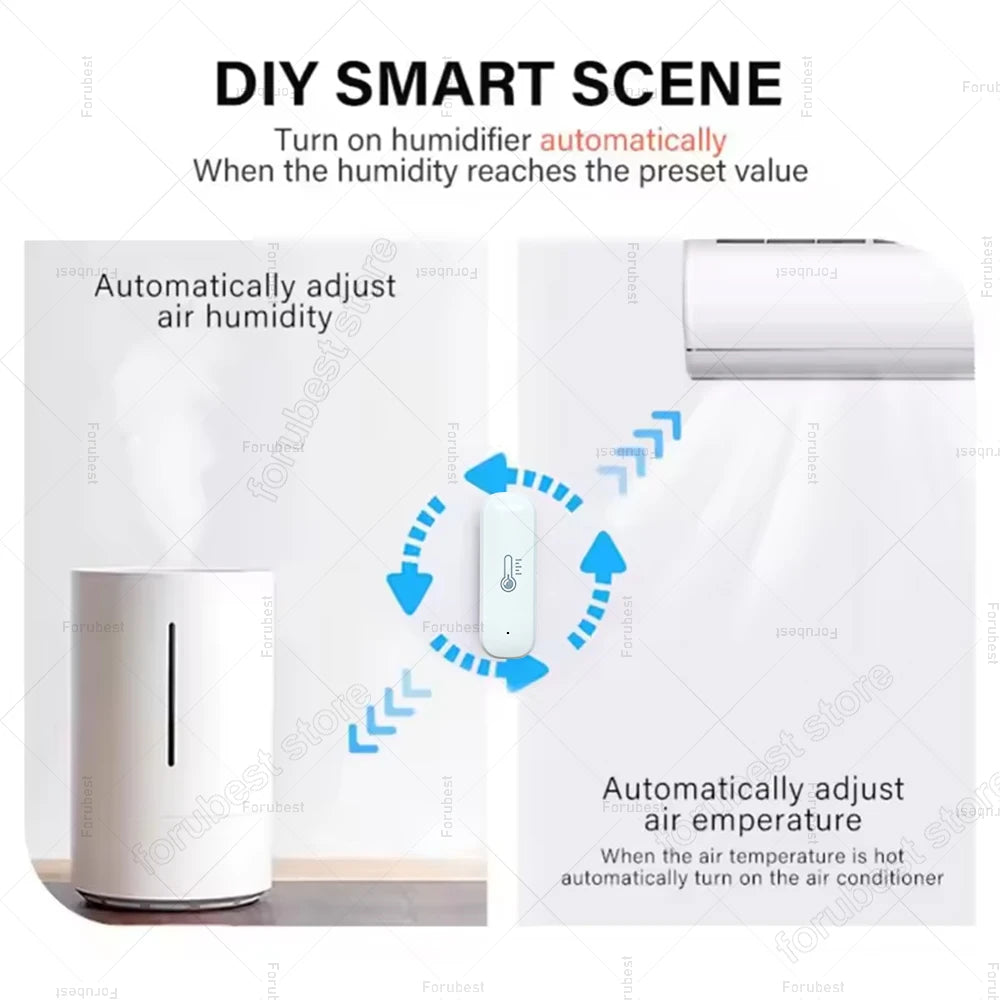 Smart Zigbee Temperature & Humidity Sensor