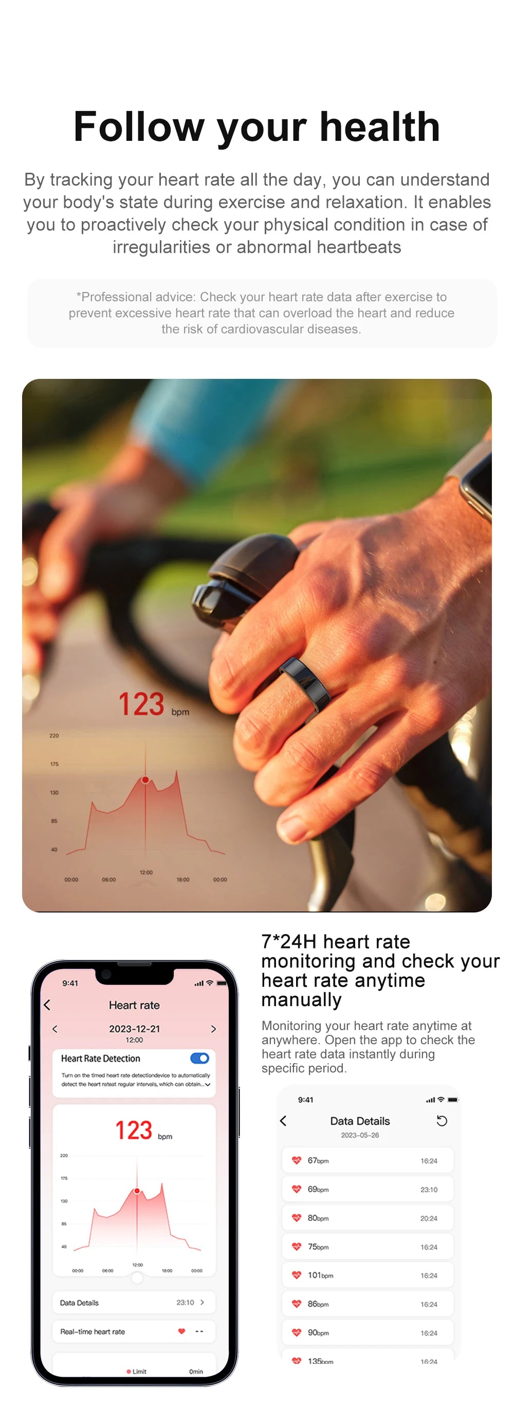COLMI R02 Smart Ring 2024 – Health Monitor with Charging Case