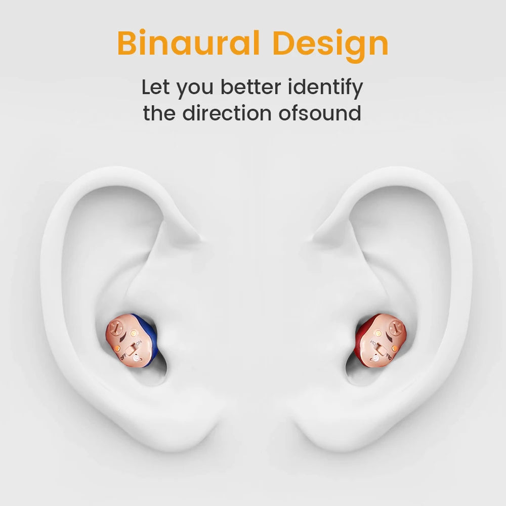 Mini Rechargeable ITE Hearing Aid