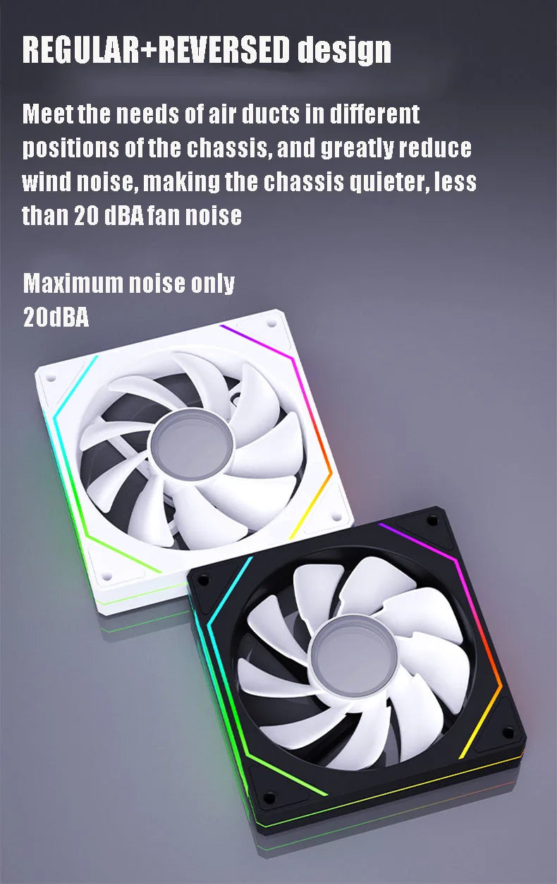 PRISM 7 PRO 120mm ARGB PWM Cooling Fan