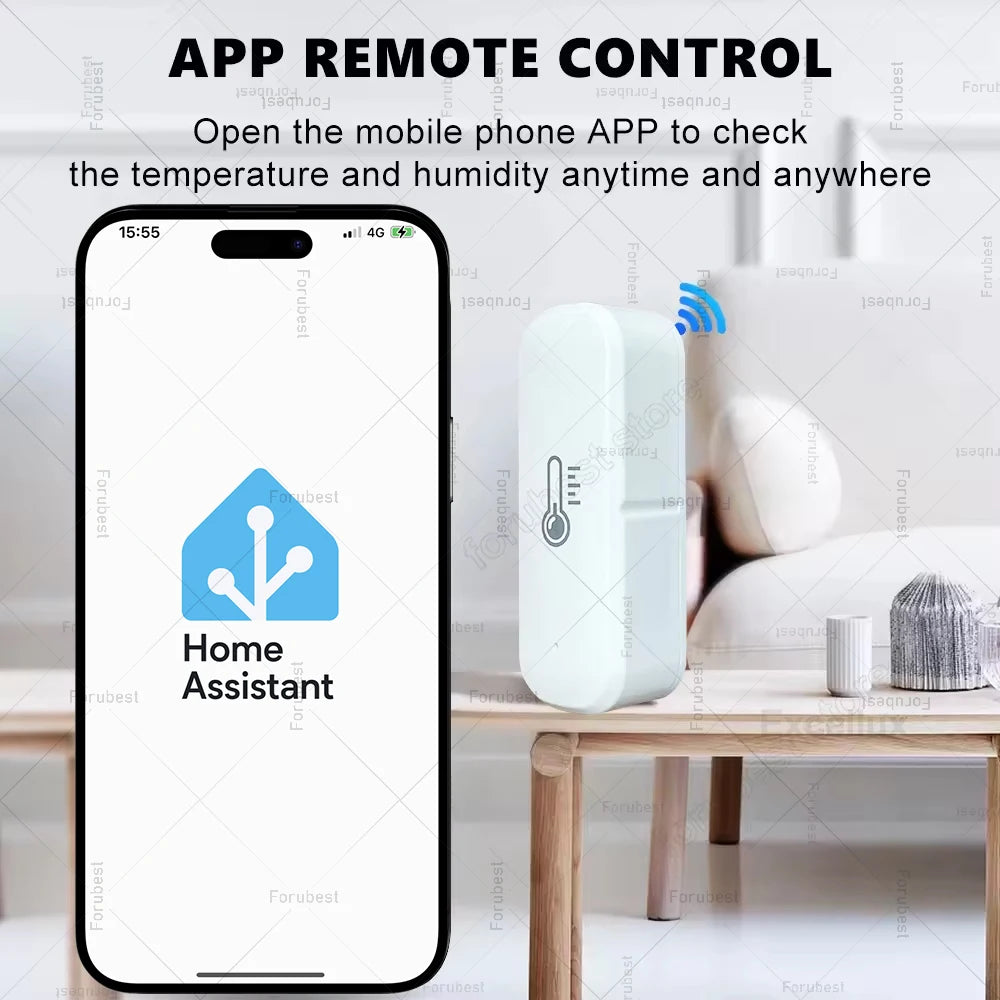 Smart Zigbee Temperature & Humidity Sensor