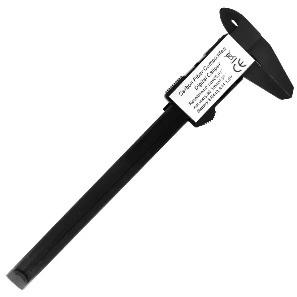 150mm/100mm Digital Caliper – Carbon Fiber Vernier Gauge