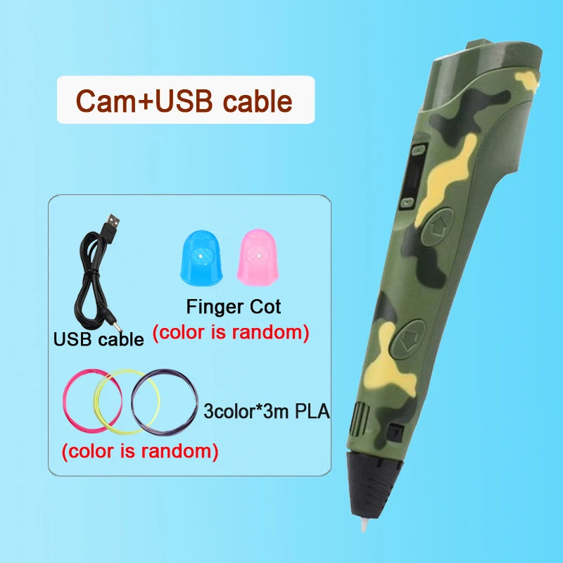 3D Pen - 3D Drawing & Printing Pen with LCD Screen