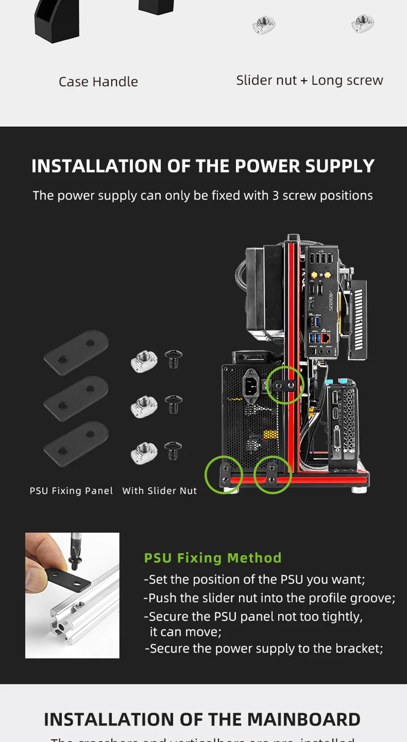 METALFISH BlockCase Aluminum Open Frame