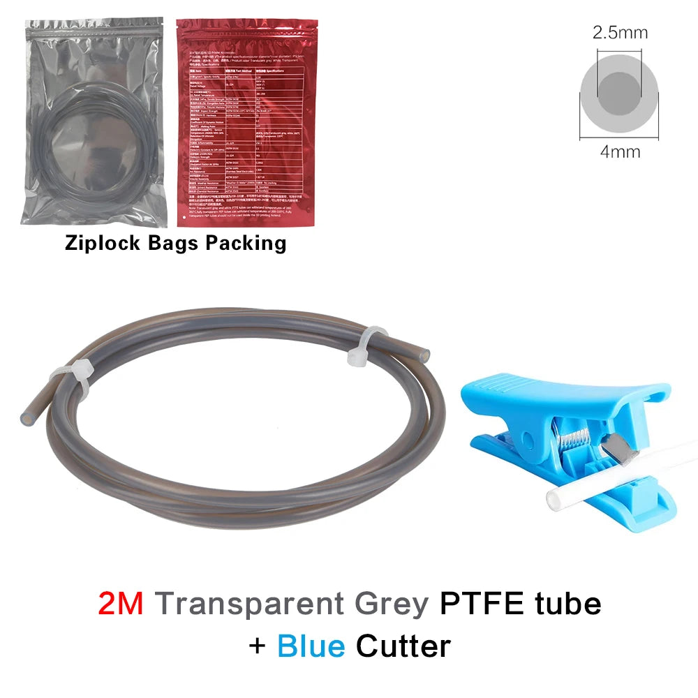 PTFE Tube for Bambu Lab P1P AMS A1 Mini 3D Printer