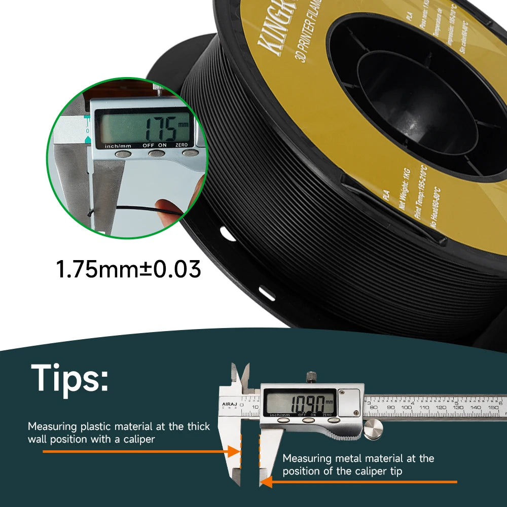 KINGROON PETG 3D Printer Filament 1.75mm – 5KG/10KG