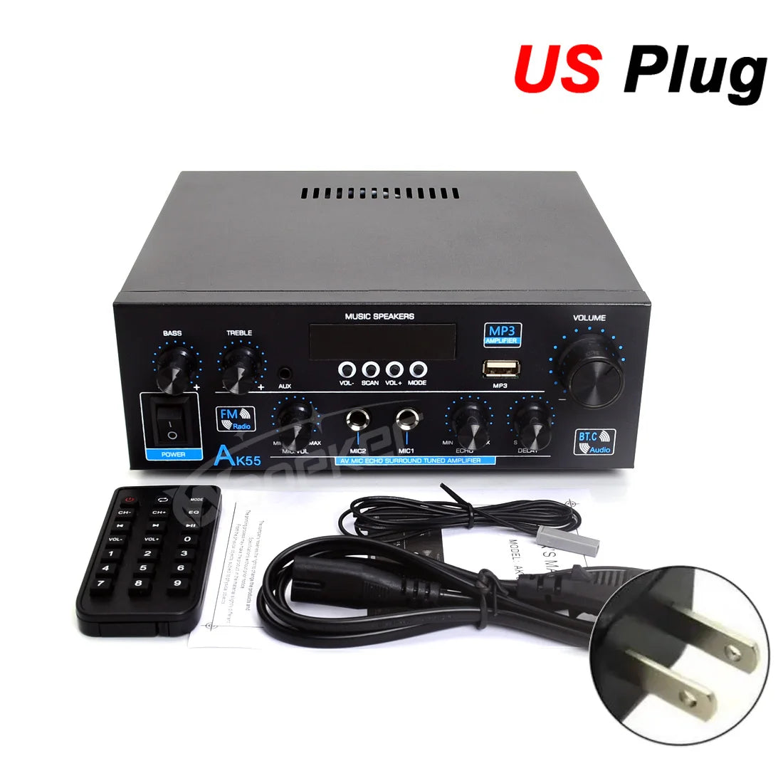 Woopker AK Series Digital Bluetooth Amplifier