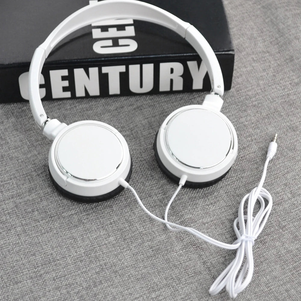 Universal 3.5mm Wired Foldable Headphones