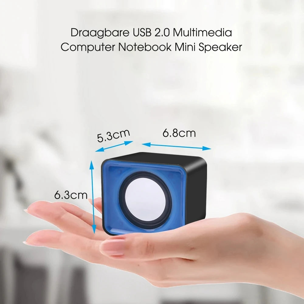Mini PC Speaker – Portable Sound Box for Computer & Laptop