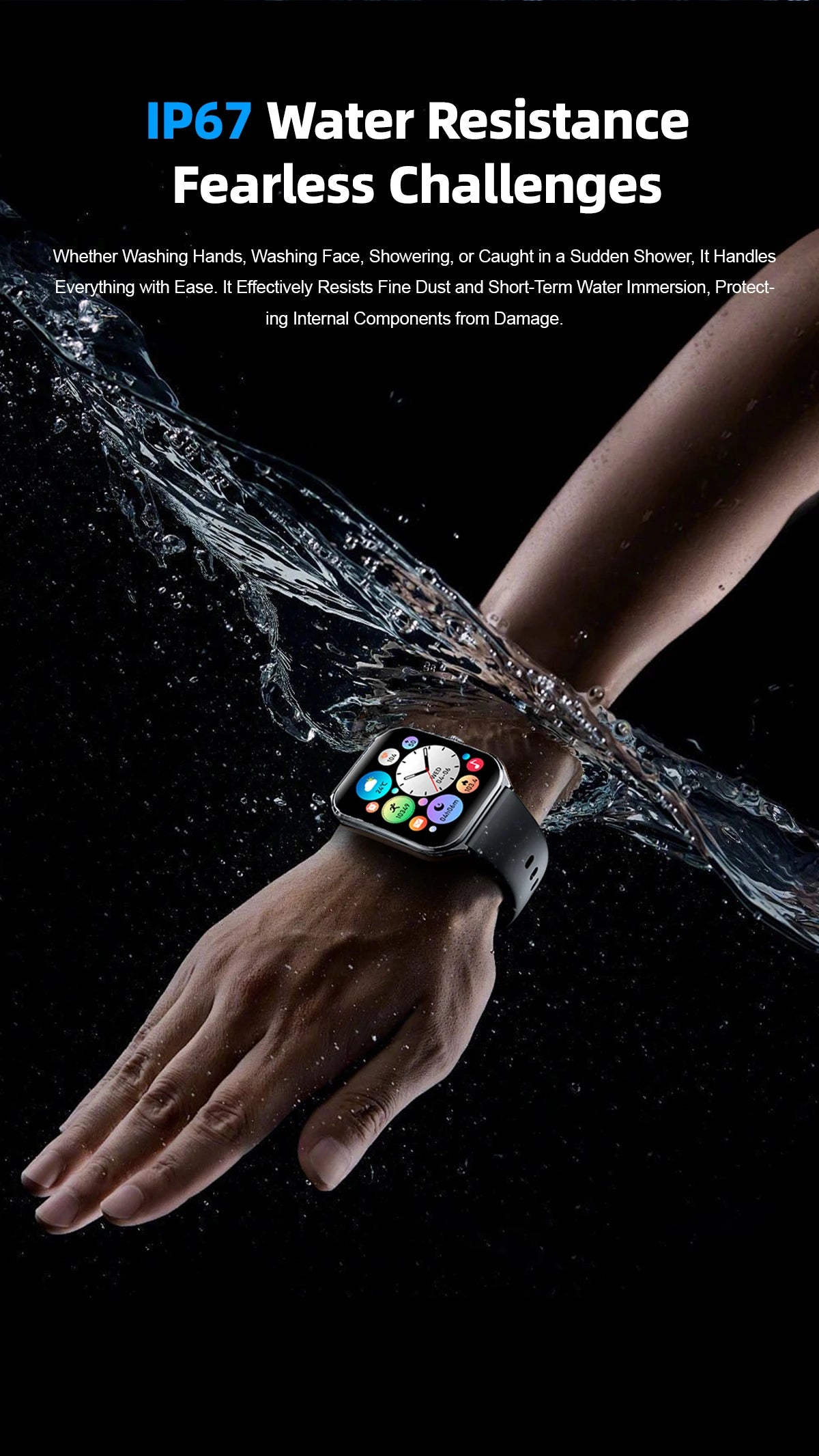 1.96" Ultra Thin AMOLED Smart Watch