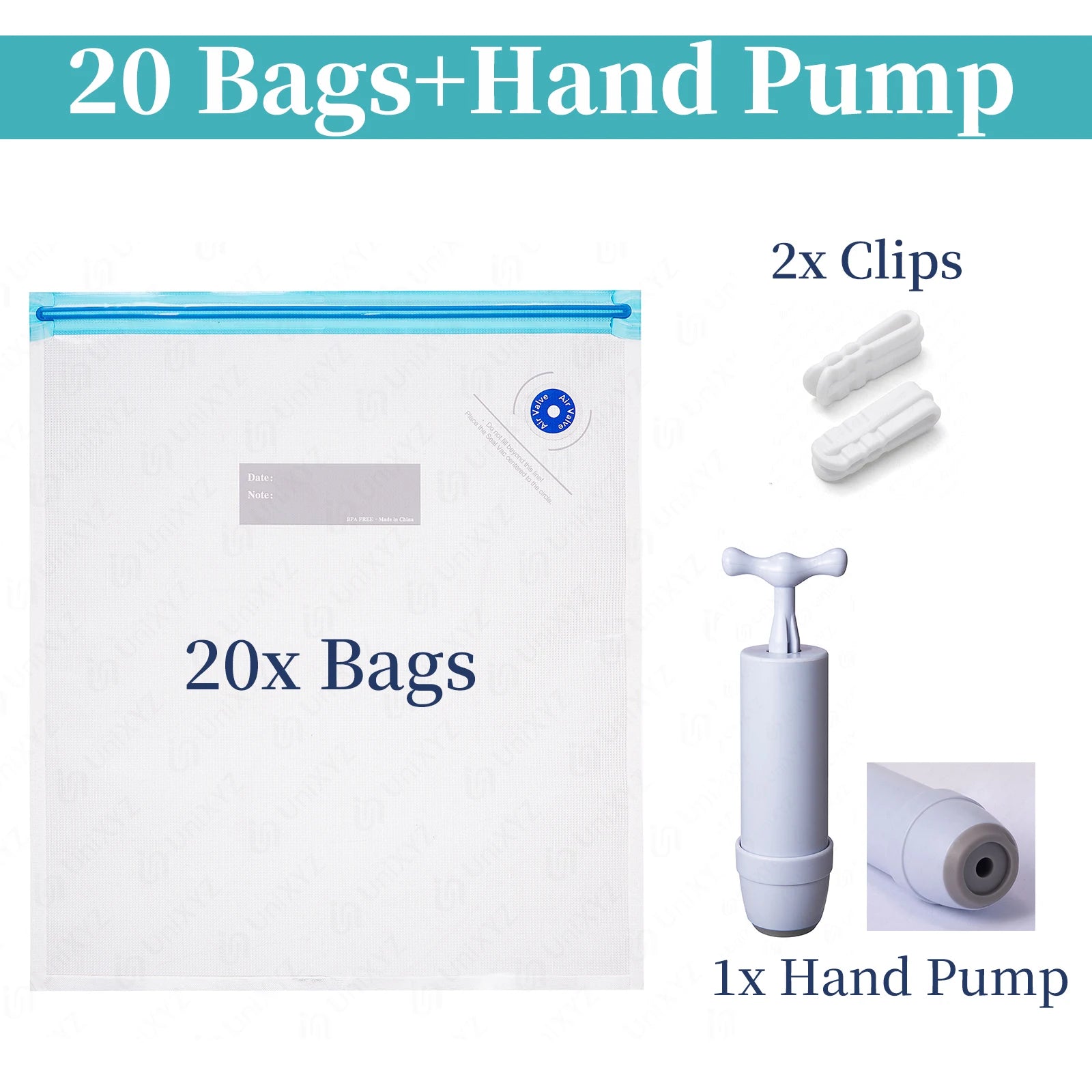 3D Printer Filament Vacuum Storage Bags – 1kg Spools