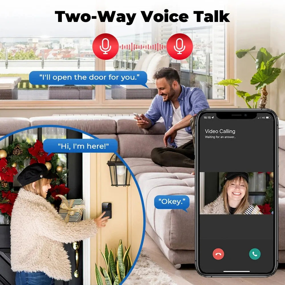 ONENUO WiFi Smart Doorbell