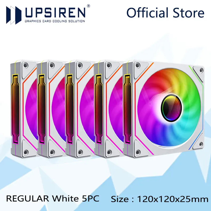 UPSIREN UF-1 PRISM 4 PRO 12cm ARGB PWM Cooling Fan