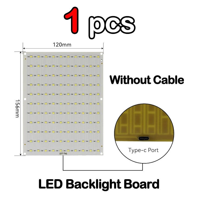 Bambu Lab Lithophane LED Panel CMYK Backlight Board