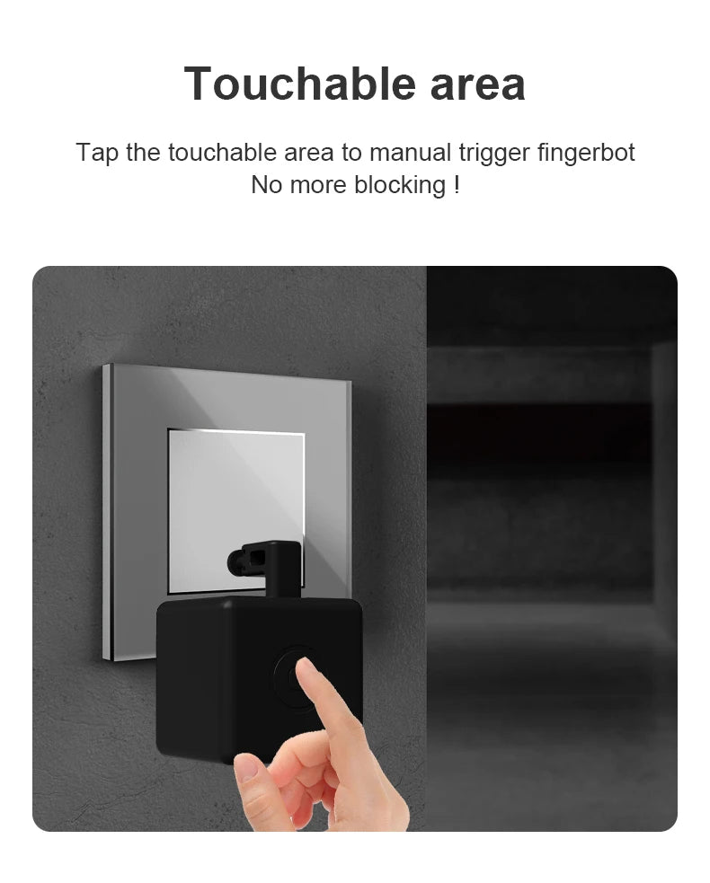 Tuya Zigbee Smart Fingerbot – Voice-Controlled Button Pusher Robot