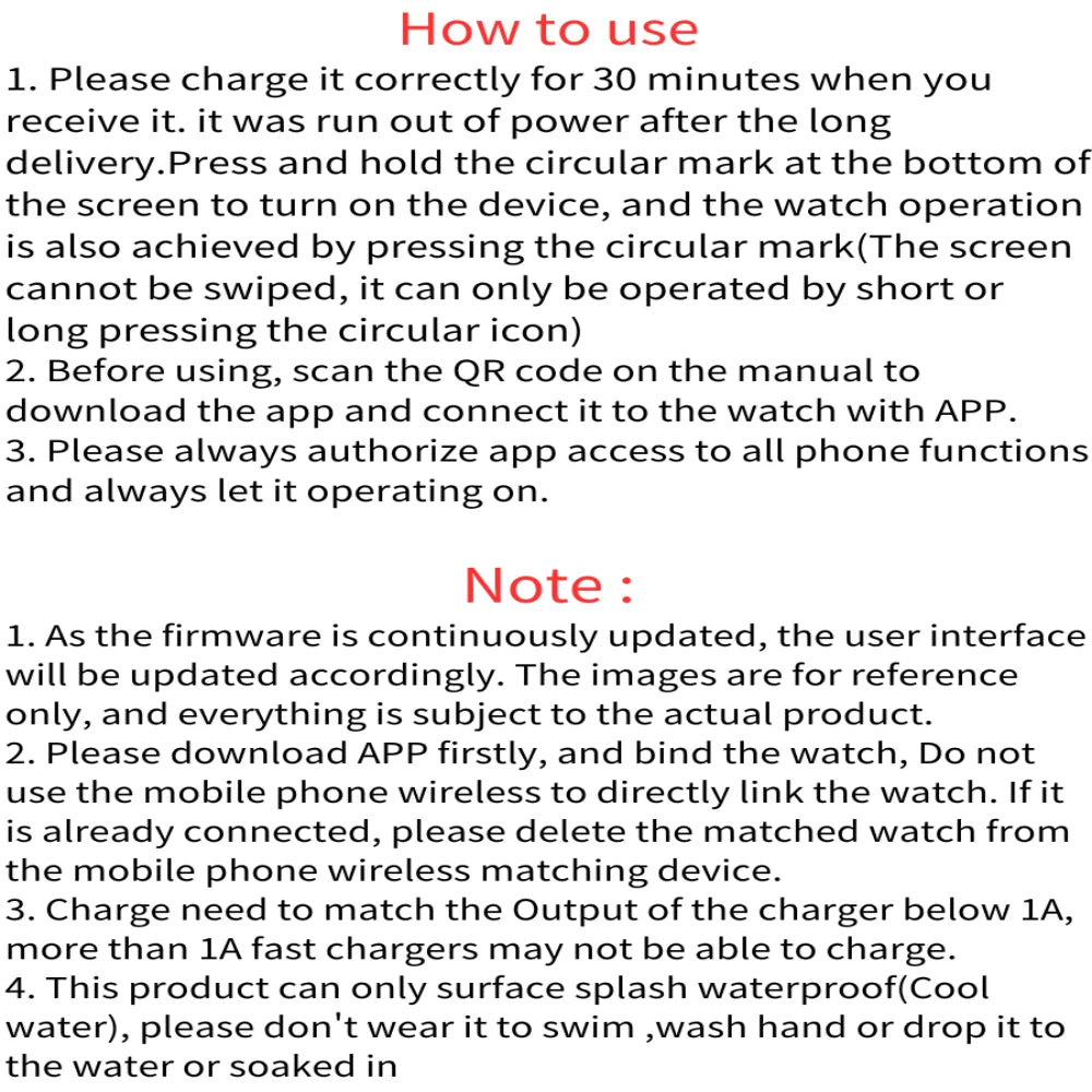 Bluetooth Smart Watch – Fitness & Health Tracker for Men & Women