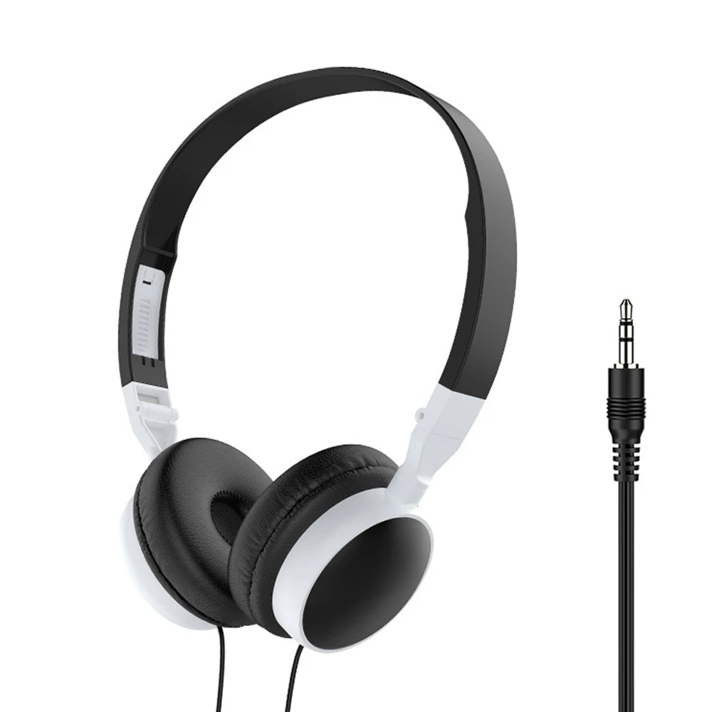 Universal 3.5mm Wired Foldable Headphones