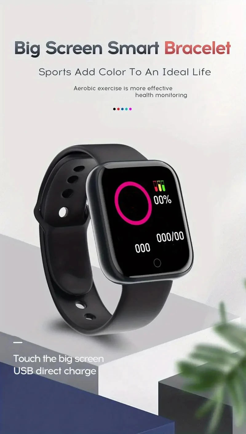 Bluetooth Smart Watch – Fitness & Health Tracker for Men & Women