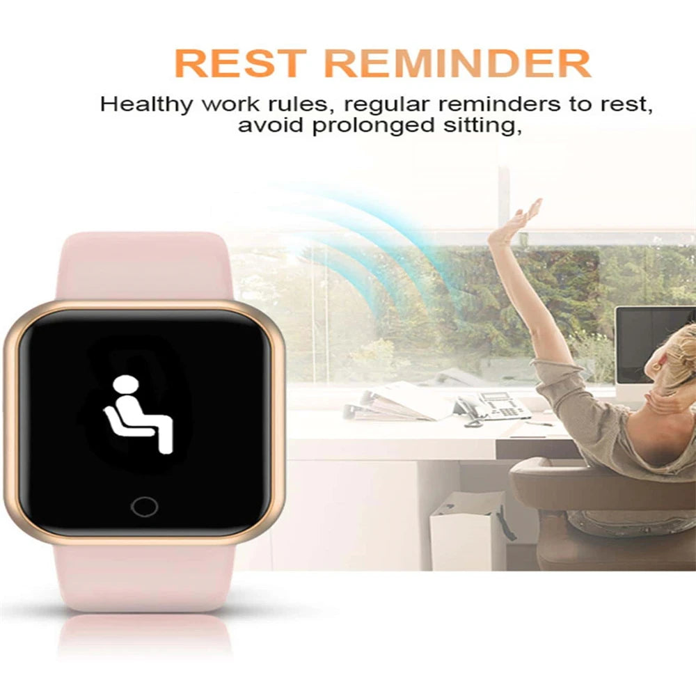 Bluetooth Smart Watch – Fitness & Health Tracker for Men & Women