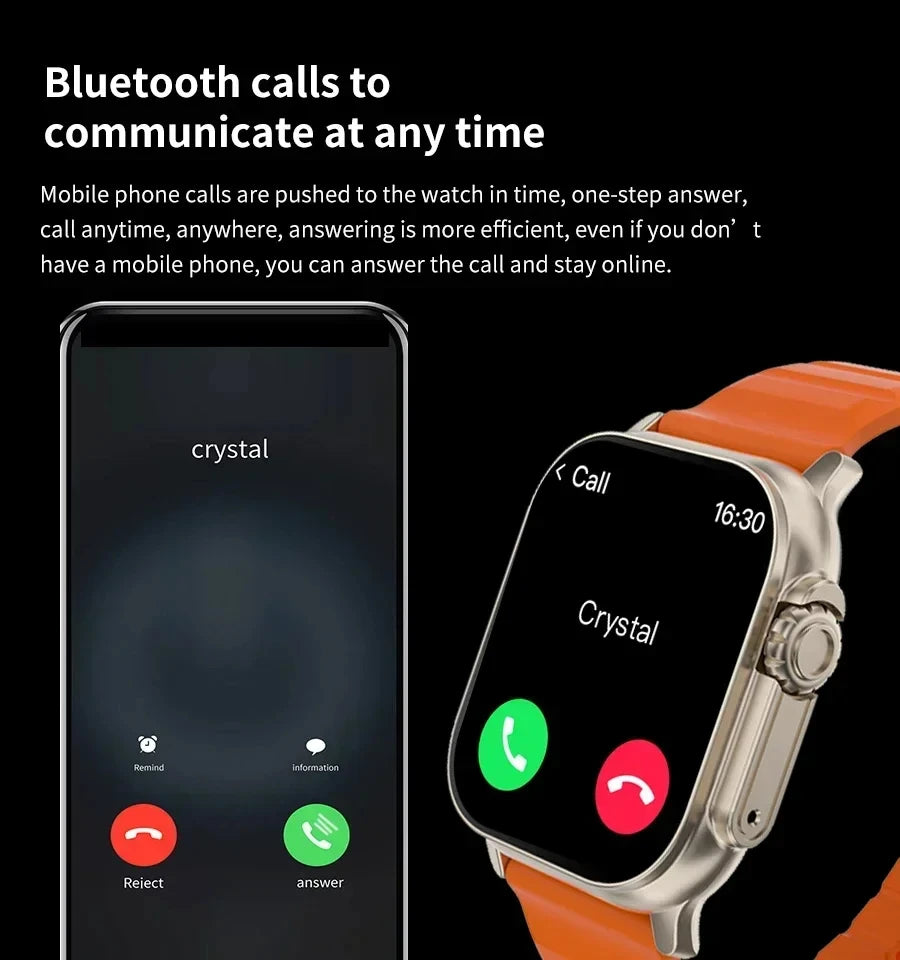 LAXASFIT T900Ultra Bluetooth Smartwatch