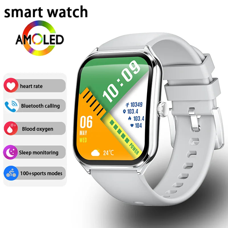 1.96" Ultra Thin AMOLED Smart Watch