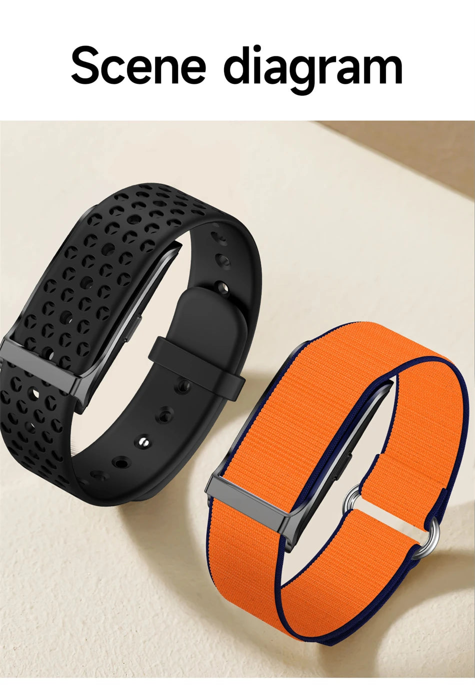 Fitness Tracker Smart Bracelet – Heart Rate & Call Reminder Watch