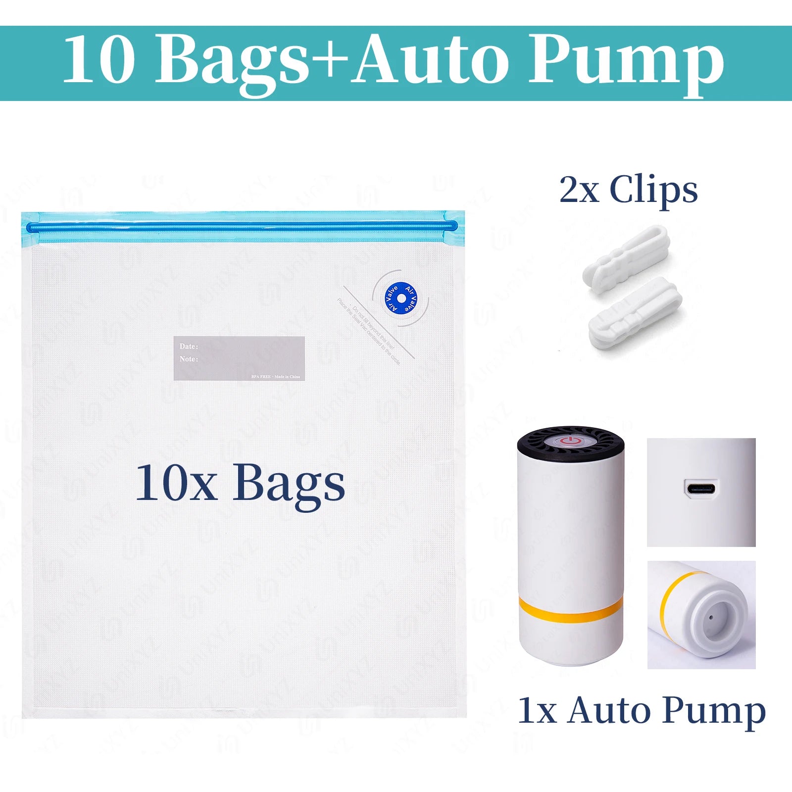 3D Printer Filament Vacuum Storage Bags – 1kg Spools