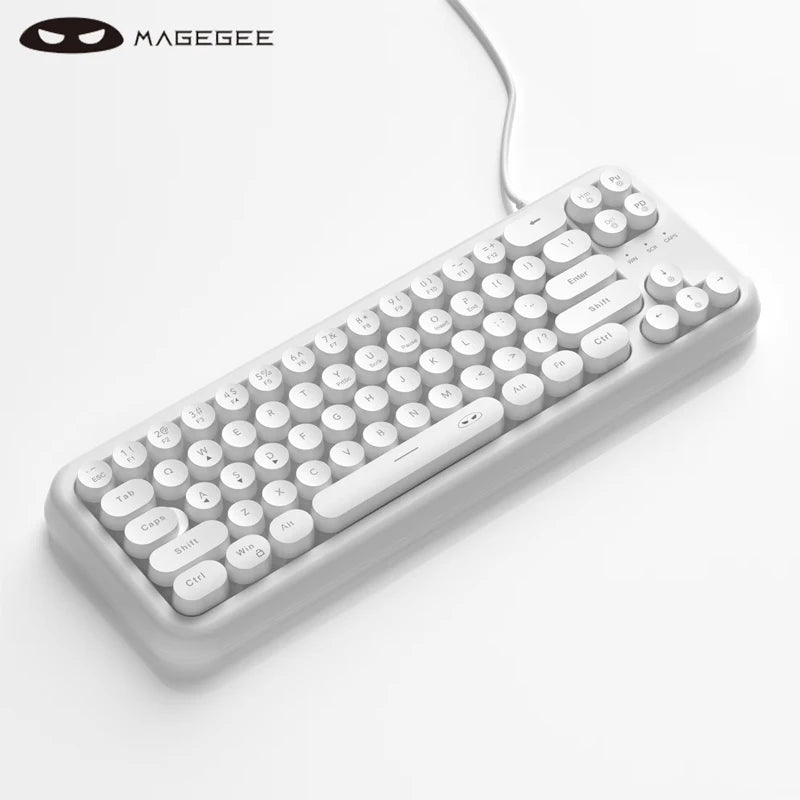 MageGee TS91 Mini 60% Gaming Keyboard – RGB Backlit 61-Key Compact