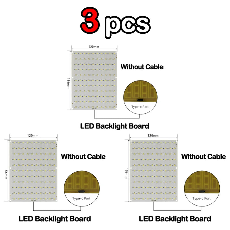 Bambu Lab Lithophane LED Panel CMYK Backlight Board