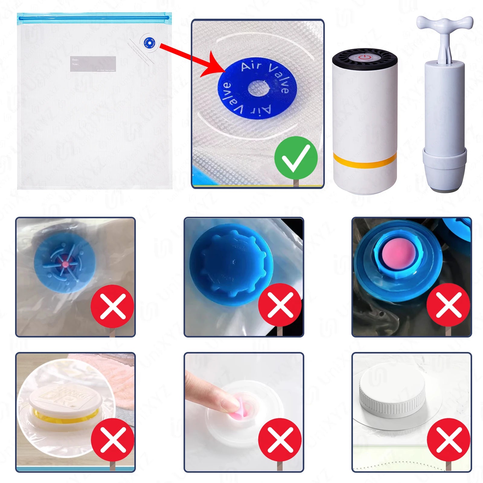 3D Printer Filament Vacuum Storage Bags – 1kg Spools
