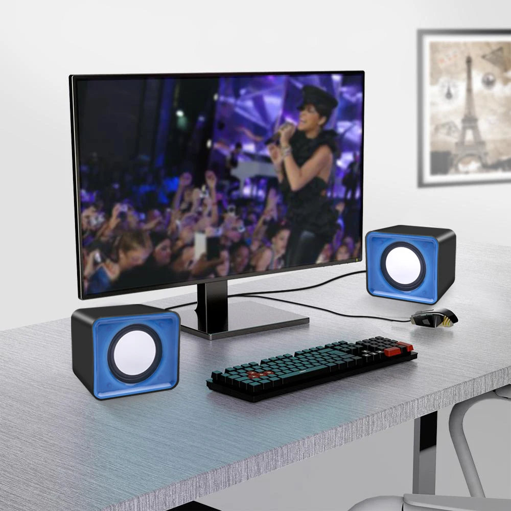 Mini PC Speaker – Portable Sound Box for Computer & Laptop