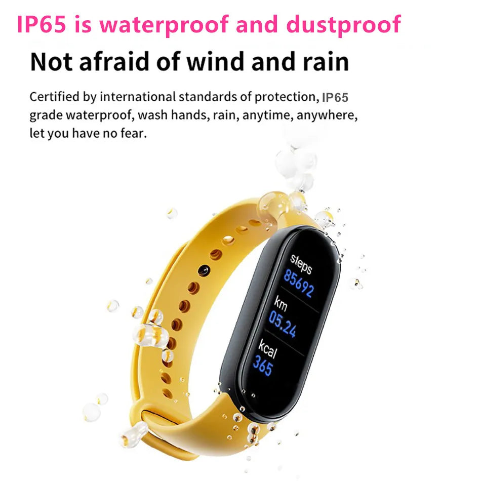 M6 Fitness Smart Watch – Waterproof Health Tracker Band
