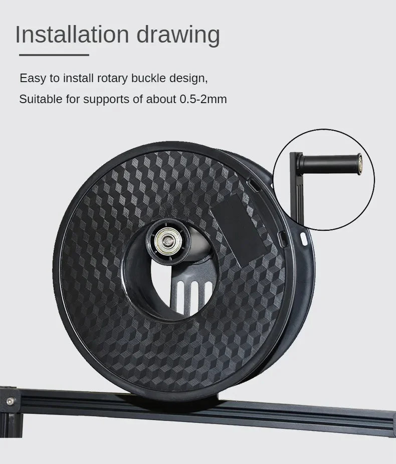 3D Printer Filament Spool Holder – Ender & CR Series Compatible