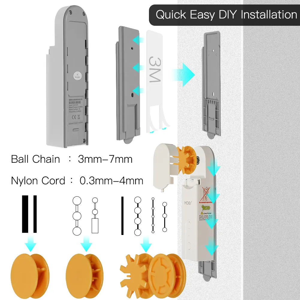 ZigBee Motorized Roller Blinds Drive