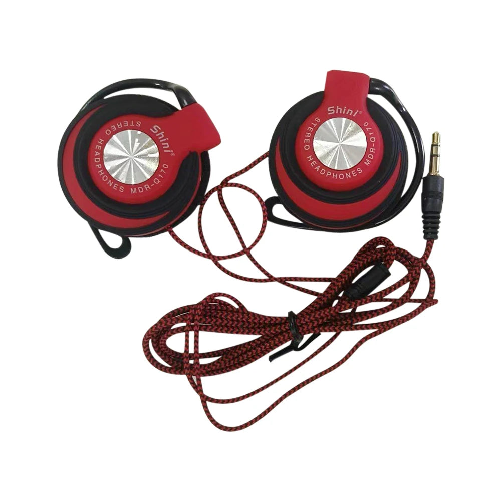 Q170 Universal 3.5mm Wired Over-Ear Headphones – Heavy Bass Ear Hook