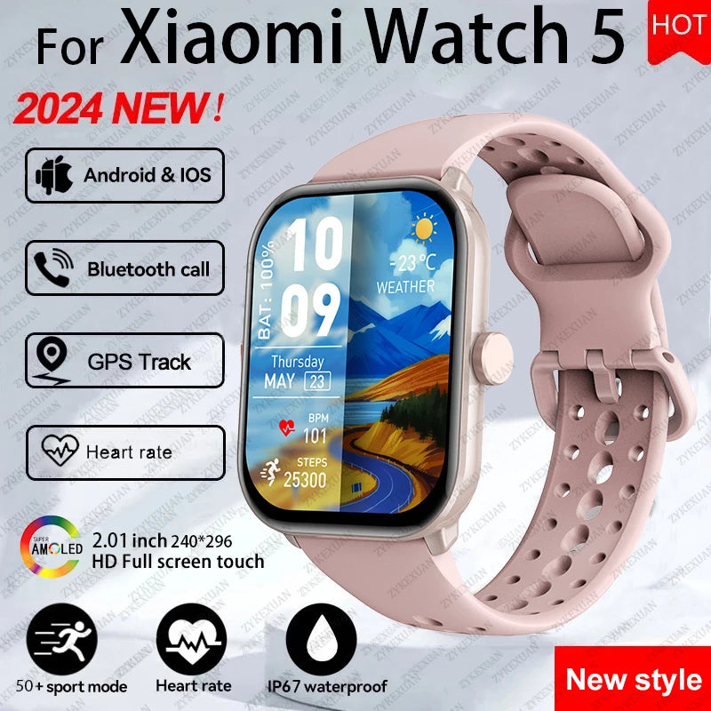 Xiaomi Watch 5 Global – AMOLED GPS Smartwatch