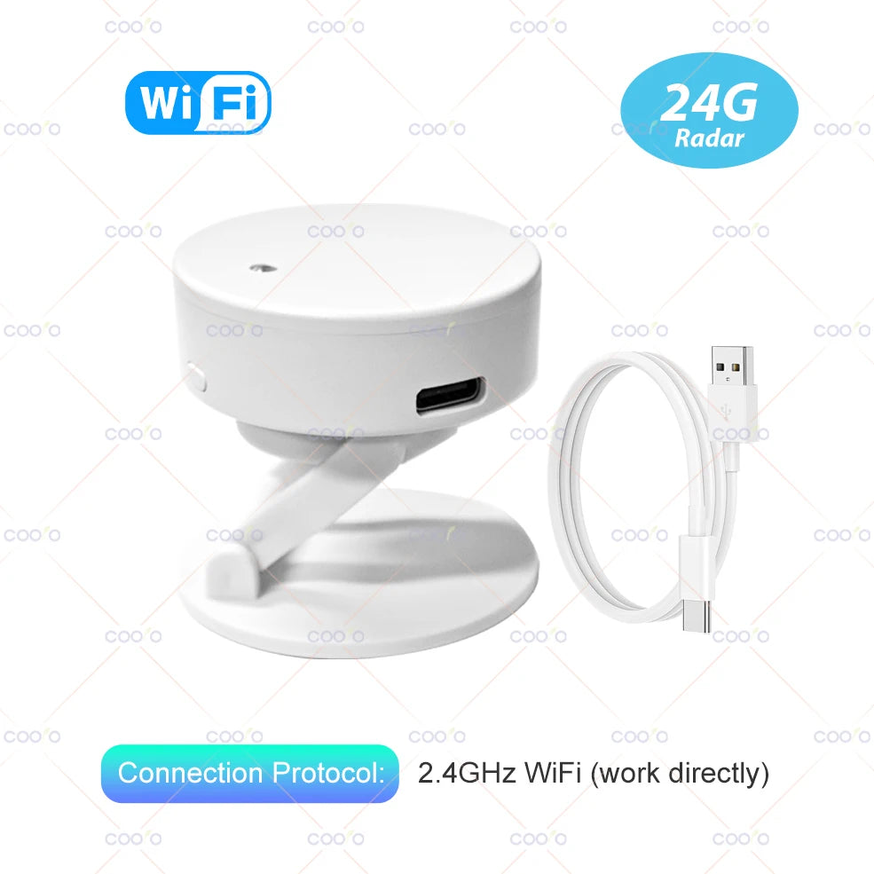 ZigBee WiFi mmWave Motion Sensor – Tuya Smart Human Presence Detector