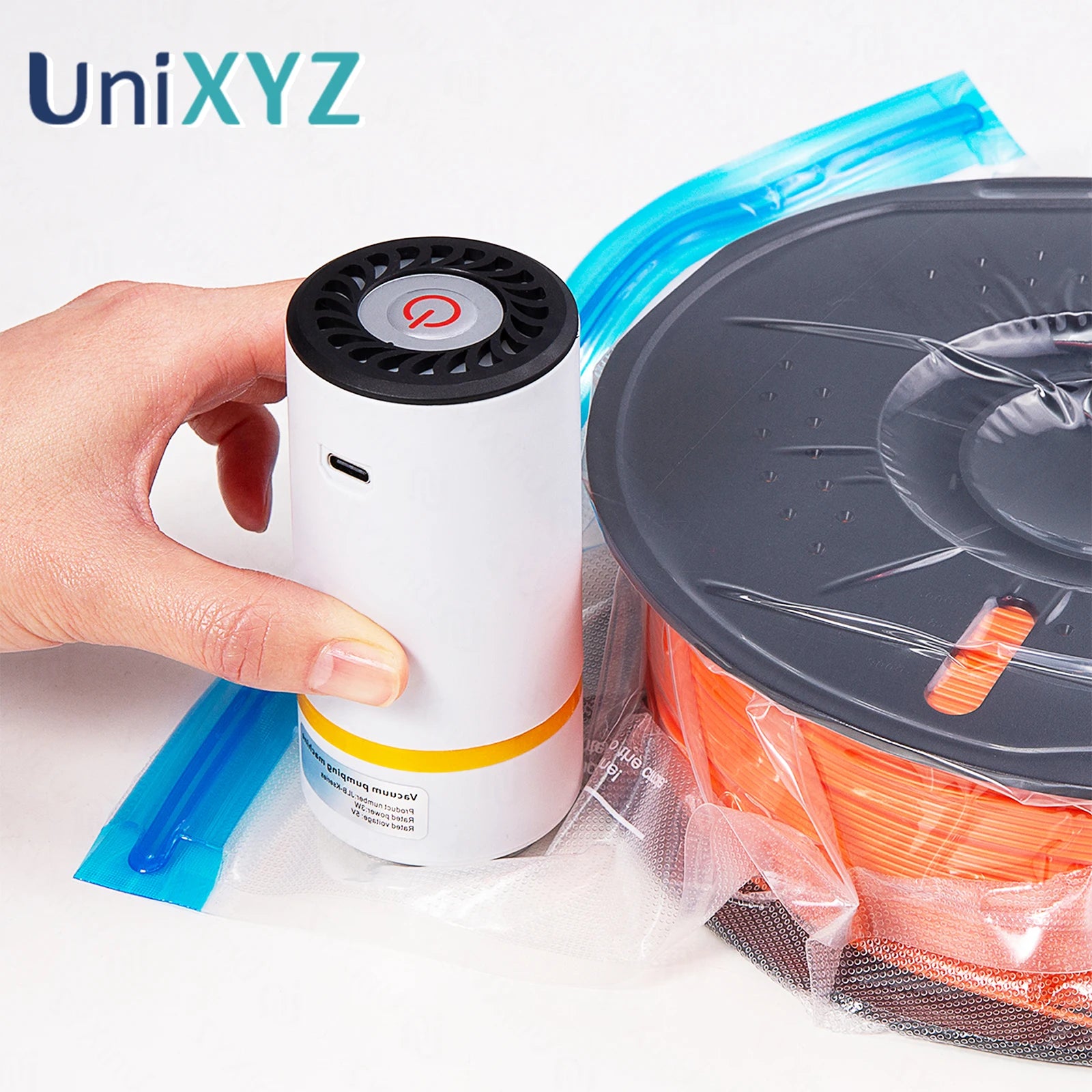 3D Printer Filament Vacuum Storage Bags – 1kg Spools