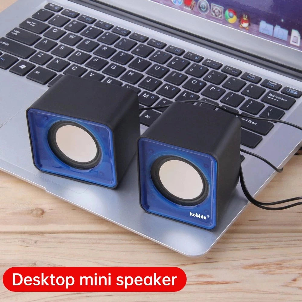Mini PC Speaker – Portable Sound Box for Computer & Laptop