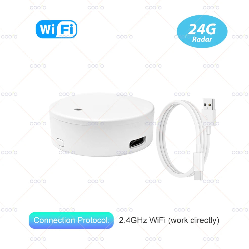 ZigBee WiFi mmWave Motion Sensor – Tuya Smart Human Presence Detector