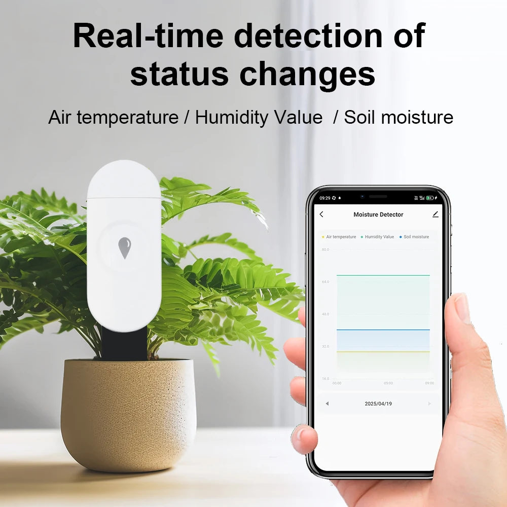 Tuya ZigBee Soil Moisture & Temperature Sensor