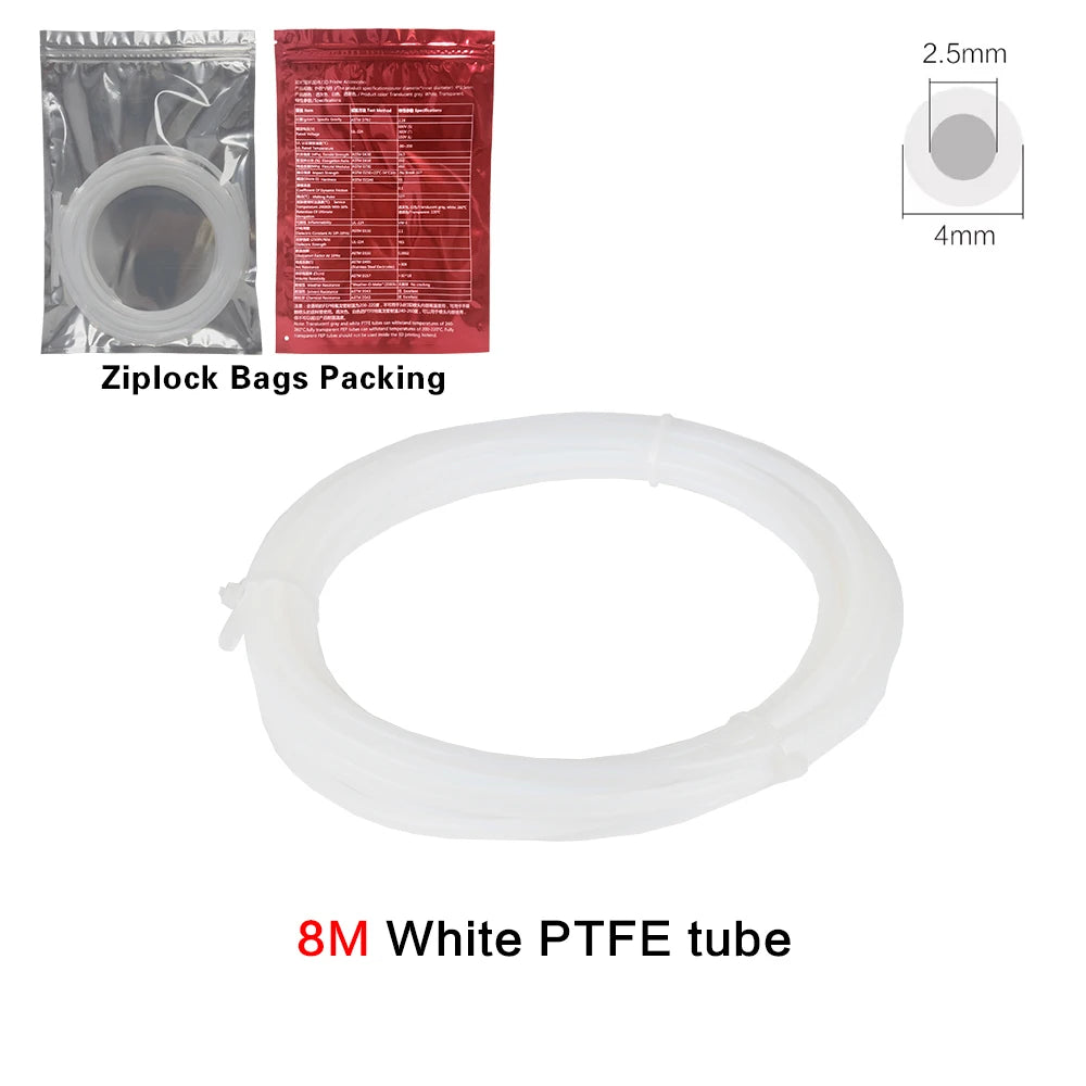 PTFE Tube for Bambu Lab P1P AMS A1 Mini 3D Printer
