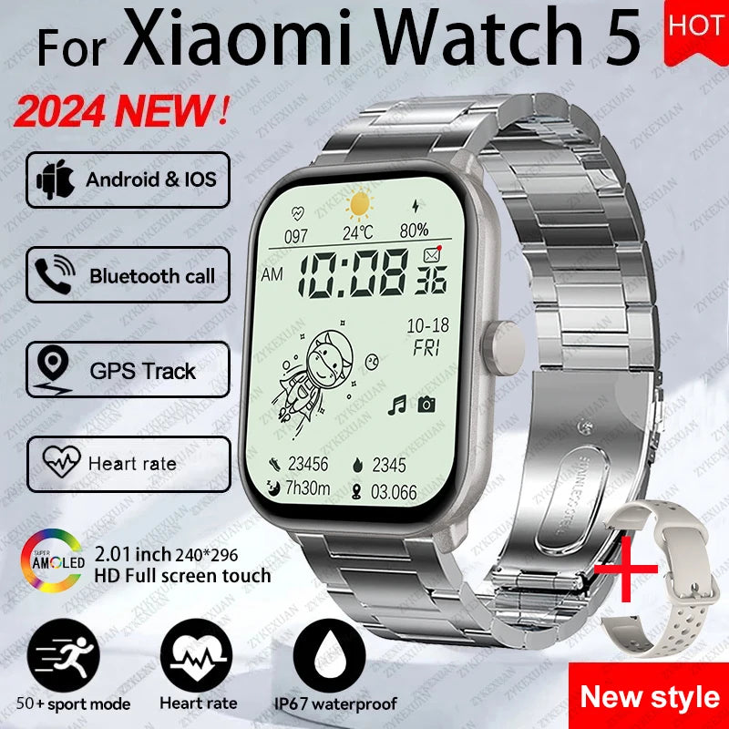 Xiaomi Watch 5 Global – AMOLED GPS Smartwatch