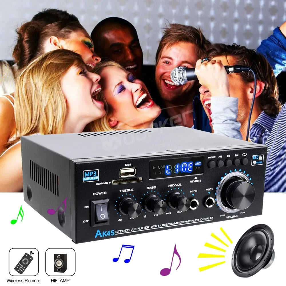 Woopker AK Series Digital Bluetooth Amplifier