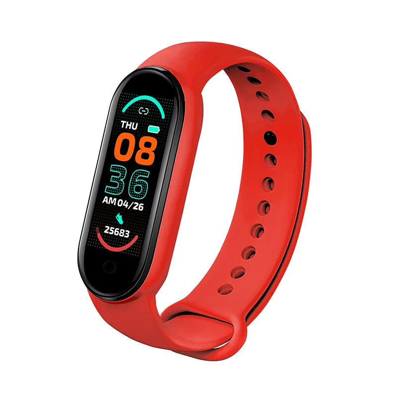 M6 Fitness Smart Watch – Waterproof Health Tracker Band