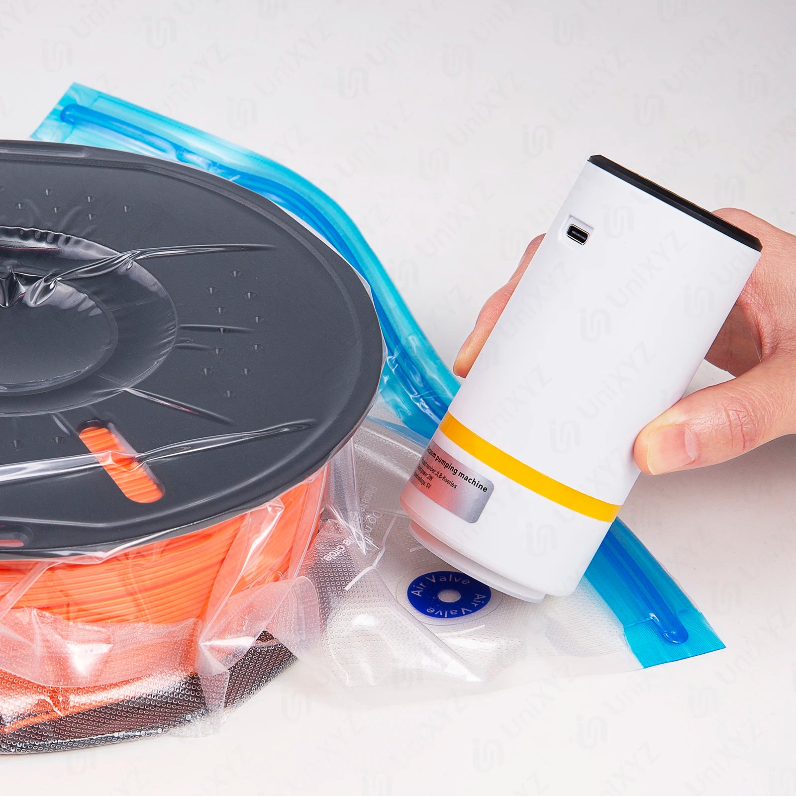 3D Printer Filament Vacuum Storage Bags – 1kg Spools